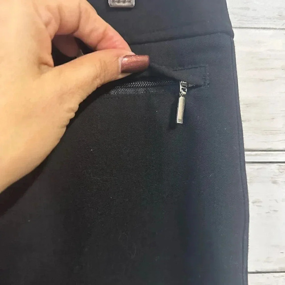 Anne Klein Black Dress Pants Size 14p - Picture 5 of 6